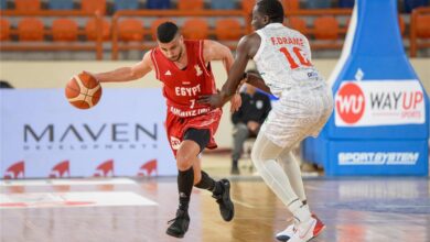 منتخب مصر لكرة السلة يتلقى هزيمة من أنجولا في تصفيات كأس العالم