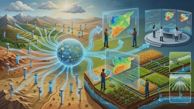 منصة غياث الرقمية تعيد تشكيل إدارة الزراعة في سوريَة من خلال البيانات المناخية