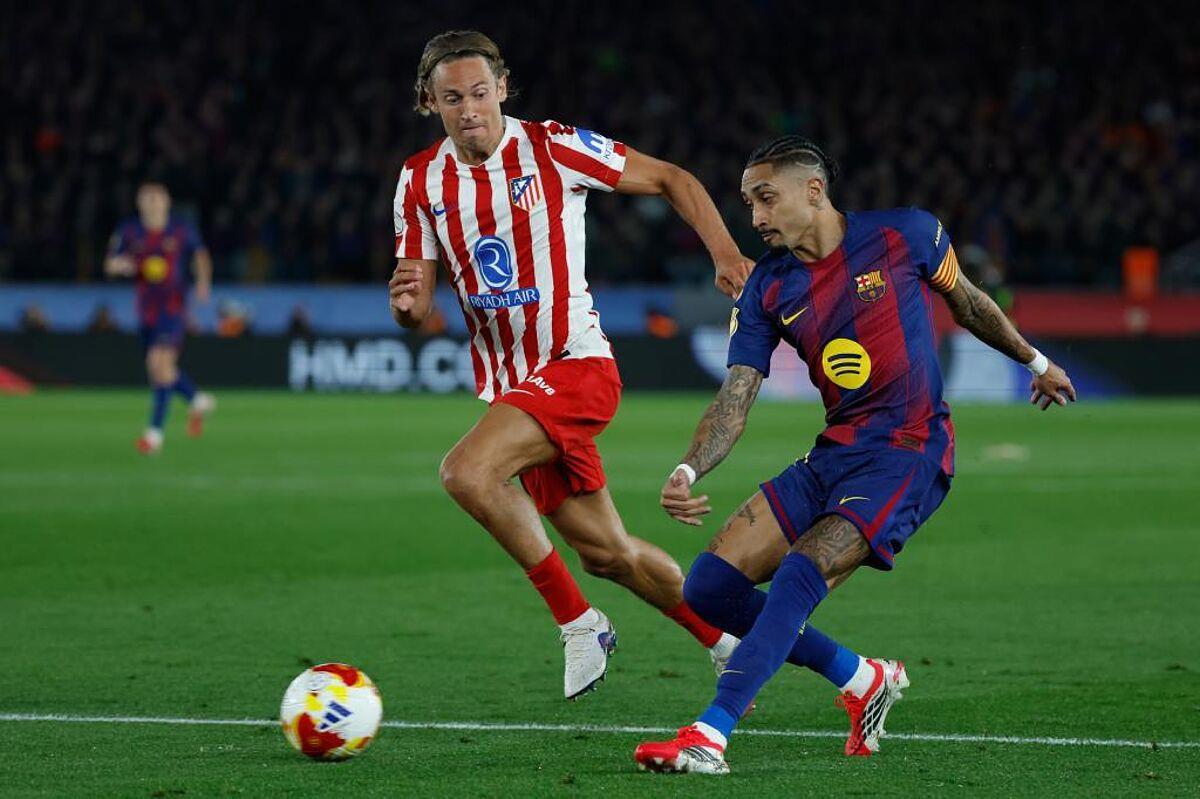 موعد المباراة المقبلة لبرشلونة بعد انتصاره على أتلتيكو مدريد في كأس ملك إسبانيا