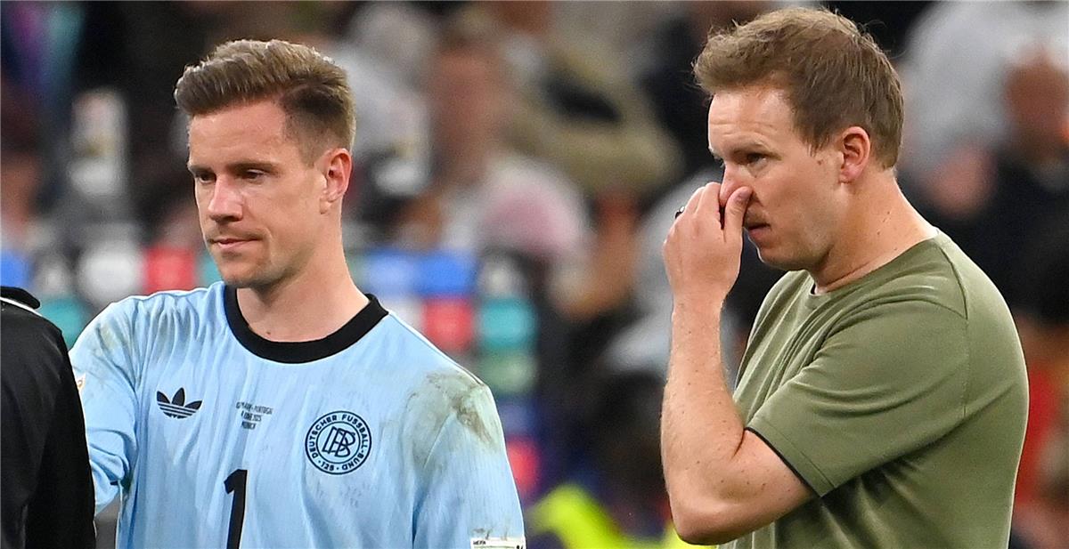 ناجلسمان يدعم تير شتيجن: وضعه يُثير التعاطف