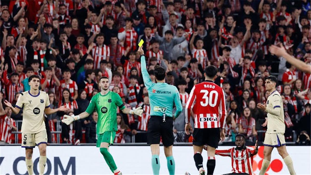 نجم اللقاء: لاعب برشلونة يتألق أمام أتلتيك بلباو في الدوري الإسباني