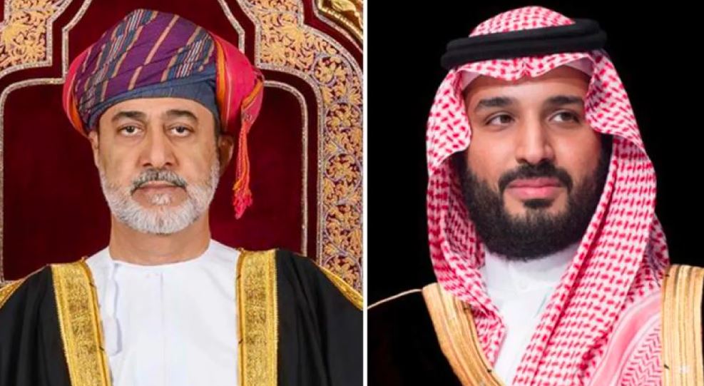 ولي العهد وسلطان عُمان يبحثان التوترات العسكرية الراهنة في المنطقة